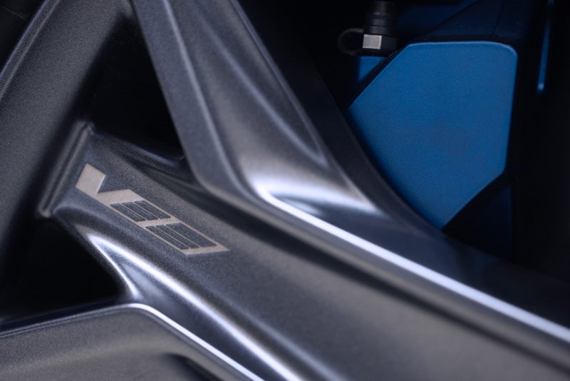 Close-up of the 2026 OPTIQ-V Brembo Performance Front Brakes | O'Malley Cadillac in Wausau WI